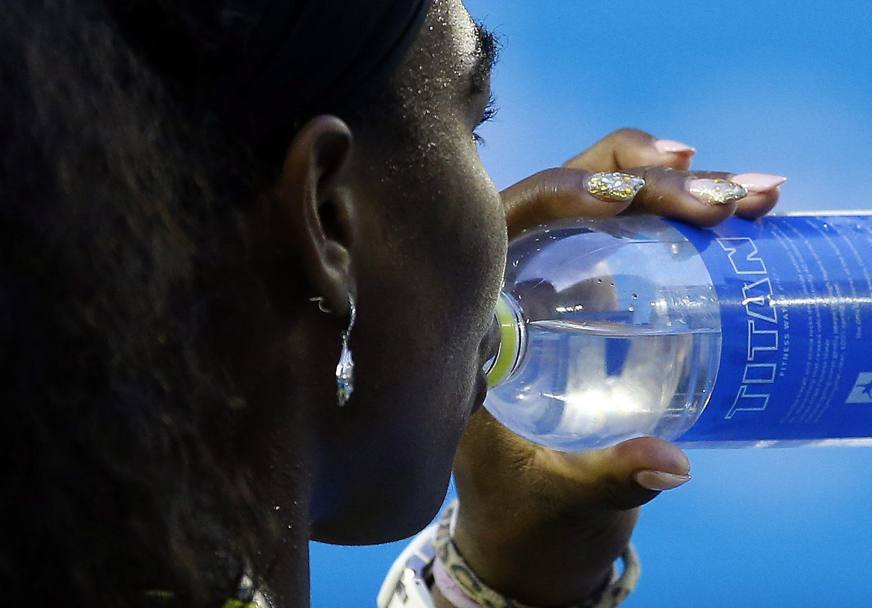 Australian Open: un momento di Break di Serena Williams (EPA)